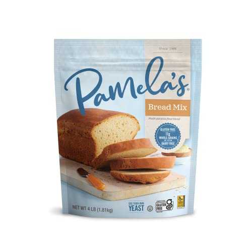 Pamela's Products Gluten Free Bread Mix, 4 Pound