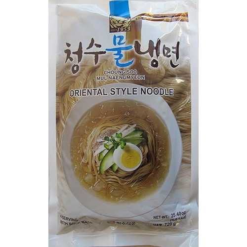 Choung Soo Mul Naengmyeon、25.40 オンスのパッケージ (3 個パック) Unknown Choung Soo Mul Naengmyeon, 25.40-ounce Packages (Pack of 3)