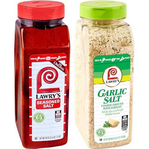 Lawry's 味付けソルトとガーリックソルトバンドル、73 オンス Lawry's Seasoned Salt and Garlic Salt Bundle, 73 oz 7,345円