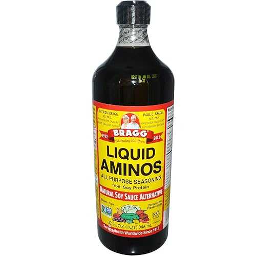 Bragg 液体アミノ万能調味料醤油代替品、32 液量オンス、2 パック Bragg Liquid Aminos All Purpose Seasoning Soy Sauce Alternative, 32 Fl Oz, 2 Pack
