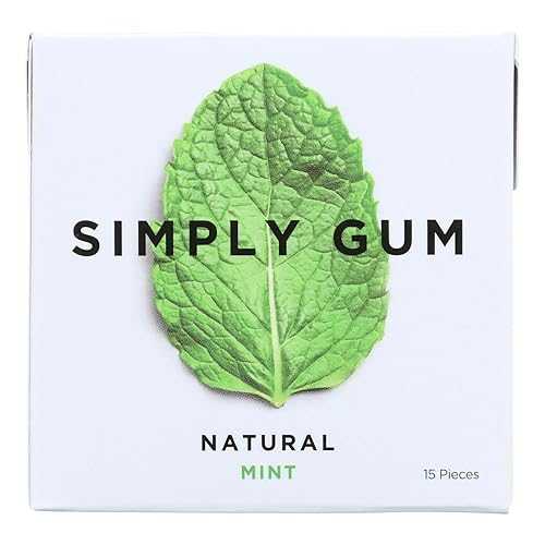 Simply Gum Simplygum Gum Mint Natural 15 Pc