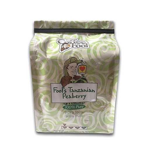 The Coffee Fool Coffee Fool’s Tanzanian Peaberry, 2 Pound (Strong Drip Grind) 12,468円