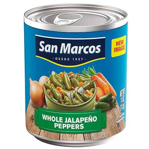 San Marcos Whole Jalapeno, 11 oz (Pack of 12)