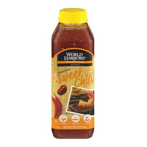 World Harbors - スイートチリマリネとソース、6 個パック (16 オンスのボトル) World Harbors-Sweet Chili Marinade And Sauce, Pack of 6 (16 oz bottles)