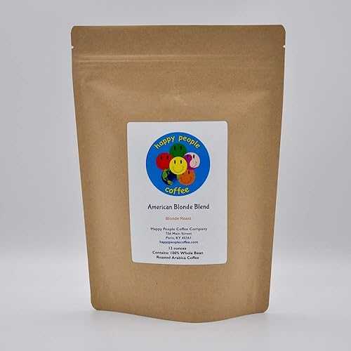 Generic Happy People Coffee American Blonde Whole Bean Coffee