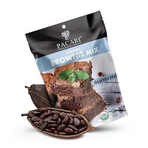 Pacari Raw Cacao Brownie Mix | Organic Cocoa Powder Substitute | Keto, Vegan, Non-GMO & Gluten Free | Perfect Mix for Chocolate Baking Desserts | 16oz