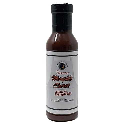 June Moon Spice Company Memphis Sweet BBQ Sauce 12 Fluid Ounce Flavor Lock Bottle Crafted in Small Batches Premium Flavor-Packed Memphis Sweet BBQ Sauce Bring Out the Best in Your Grilling!画像