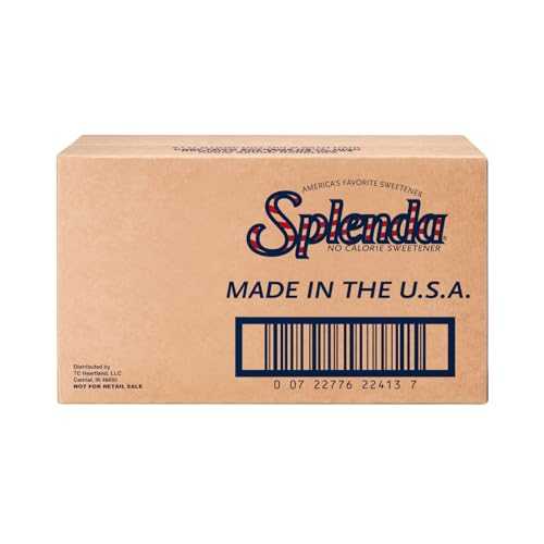 SPLENDA Zero Calorie Sweetener, 2000 Count Packets