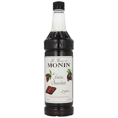 Monin Swiss Chocolate, 48-Ounce Packages (Pack of 4)