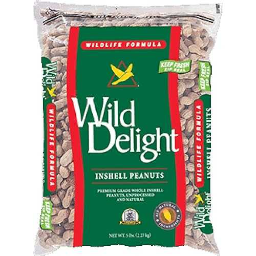 ワイルドディライト インシェルピーナッツ、5ポンド Wild Delight Inshell Peanuts, 5 lb