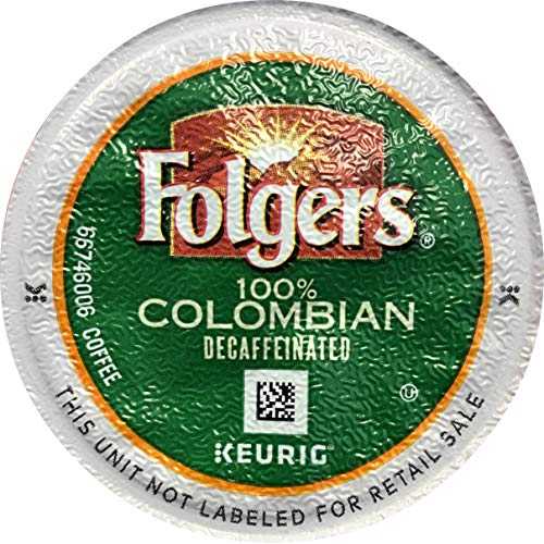 Folgers 100 パーセント コロンビア カフェインレス コーヒー シングルサーブ ポッド キューリグ K カップ ブルワー用 96 個 Folgers 100 Percent Colombian Decaffeinated Coffee Single Serve Pods for Keurig K-Cup Brewers, 96 Count 18,038円