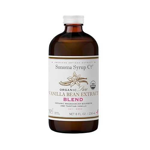 Sonoma Syrup Co Organic Pure Vanilla Bean Extract \