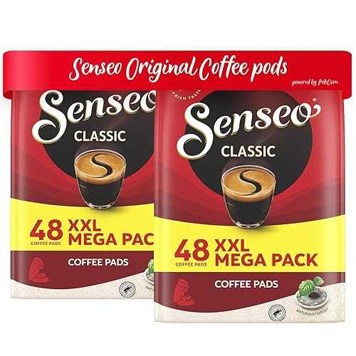 Senseo Classic Medium Roast Coffee Pods ? 96 Count (2 Packs) ? Smooth & Balanced Flavor with Rich Crema ? Single-Serve Coffee Pads Compatible with Senseo & PeleCom Machines 11,038円
