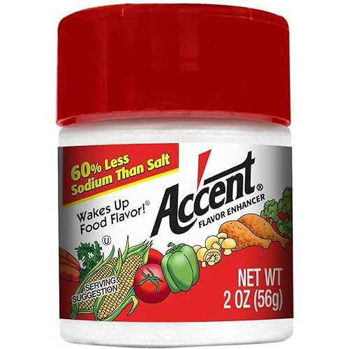 Ac'cent オールナチュラル フレーバーエンハンサー、2オンス (24個パック) Ac'cent All Natural Flavor Enhancer, 2 Ounce (Pack of 24)