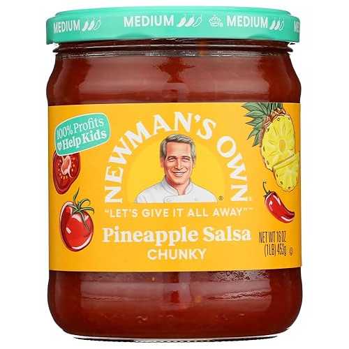 Newman's Own Newmans Own Salsa Pineapple (Pack of 3)