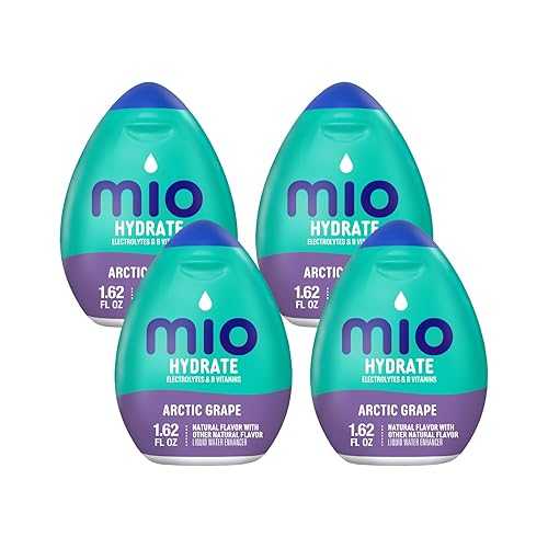 MiO Fit Arctic Grape Liquid Water Enhancer, 1.62 fl oz(Pack of 4)