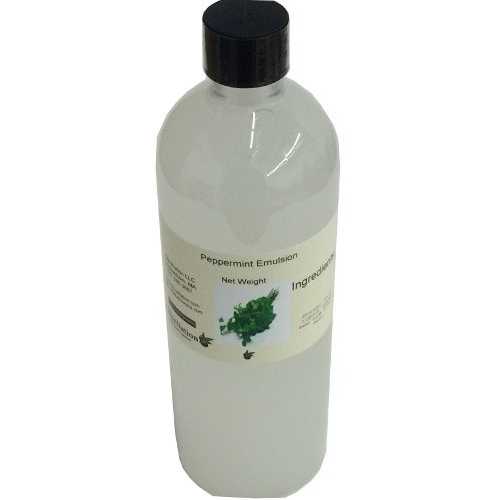 その他 OliveNation Peppermint Emulsion, Premium Quality Water Soluble Emulsion for Baking, Adds Flavor and Aroma to Beverages, Frosting, Baked Goods - 16 ounces