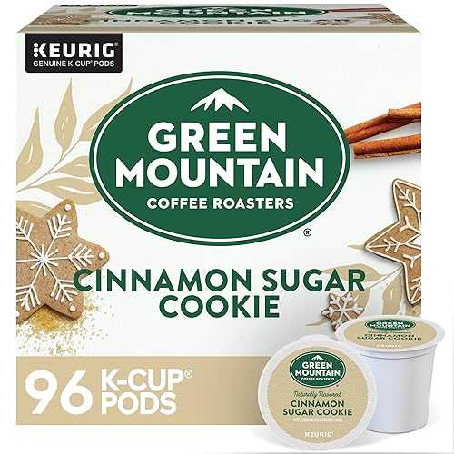 Green Mountain Coffee Roasters Cinnamon Sugar Cookie Keurig Single-Serve K-Cup Pods, Light Roast Coffee, 96 Count
