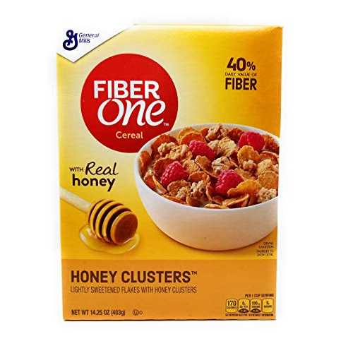ファイバー ワン ハニー クラスター 軽く甘みのあるフレーク 14.25 オンス 3個パック。 Fiber One Honey Clusters Lightly Sweetened Flakes 14.25 Oz. Pack Of 3.