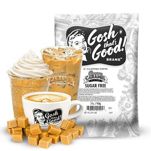 Gosh That's Good! Brand Gosh That’s Good! Creamy Caramel Flavor ? 2 lb ? Low-Calorie, Lactose-Free