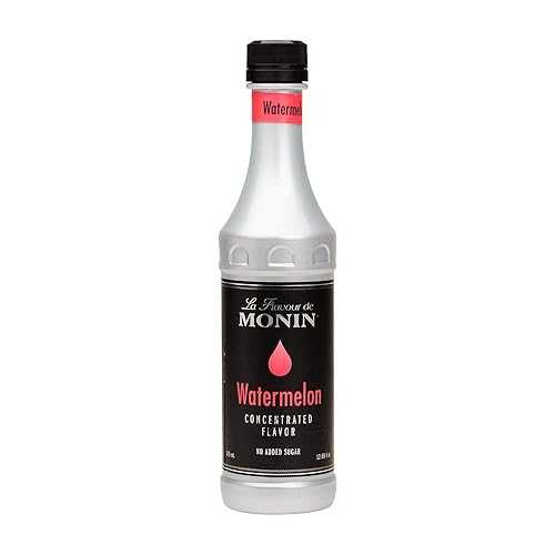 洋書 Monin Watermelon Flavor Concentrate 375ml Bottle