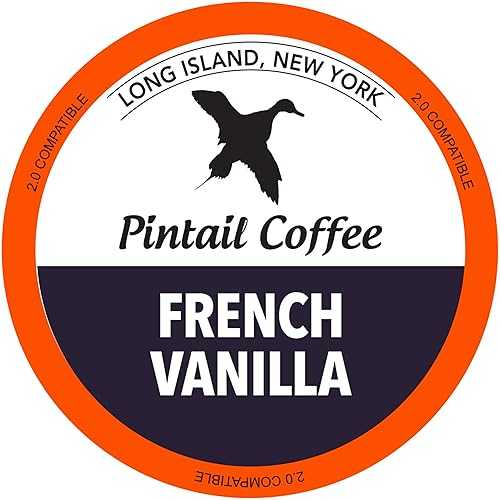 Pintail Coffee - 48 Count French Vanilla K Cup Coffee Single Serve Coffee Pods