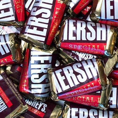 ハーシー スペシャル ダークチョコレート ミニチュア 3ポンド (約160個) WH Candy Hershey's Special Dark Chocolate Miniatures 3lb (Approx 160 pieces)