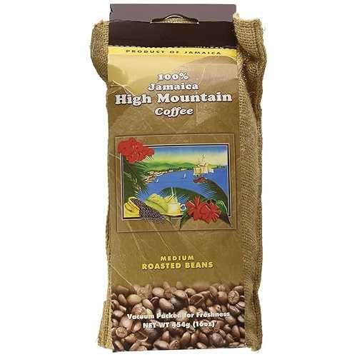 ジャマイカ ハイマウンテン コーヒー豆 (16オンス) Island Blue Jamaica High Mountain Coffee Beans (16oz)