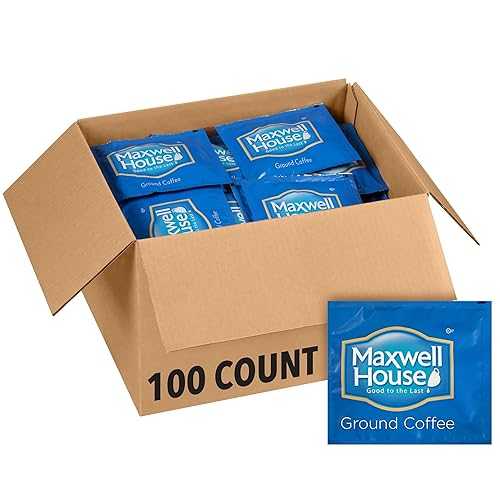 Maxwell House Ground Coffee Filter Packs (100 ct Pack)
