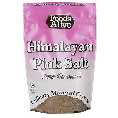 Foods Alive ヒマラヤクリスタル、料理用ミネラルソルト、14オンス (3個パック) Foods Alive Himalayan Crystals, Culinary Mineral Salt, 14-Ounce (Pack of 3)