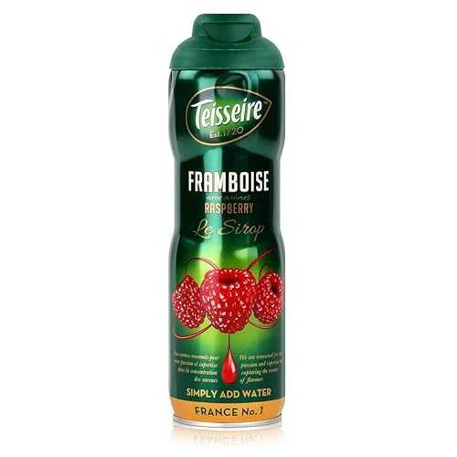 Teisseire フレンチ シロップ 天然ラズベリー シロップ 20 液量オンス Teisseire French Syrup all natural Raspberry Syrup 20 fl.oz 7,047円