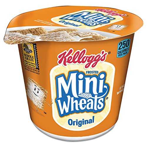 ケロッグ ブレックファーストシリアル、フロステッドミニウィート、シングルサーブ、6カップ/ボックス Special K Kellogg's Breakfast Cereal, Frosted Mini Wheats, Single-Serve, 6 Cups/Box