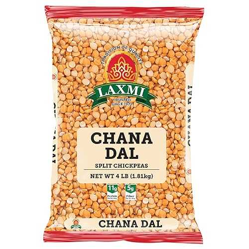 ラクシュミ・チャナ・ダル（ベビーひよこ豆）、4ポンド LAXMI BRAND Laxmi Chana Dal (Baby Chickpeas), 4 Pounds