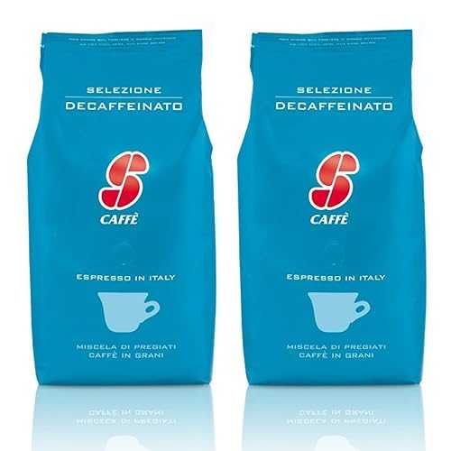 Essse Caffe カフェインレスエスプレッソ豆 500 グラム - 2 パック Decaffeinated Espresso Beans By Essse Caffe 500Gram - 2 Pack