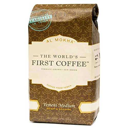 アル・モカ:世界初のコーヒー。イエメン ミディアムロースト(全豆) Al Mokha: The World's First Coffee. Yemen Medium Roast (whole bean)