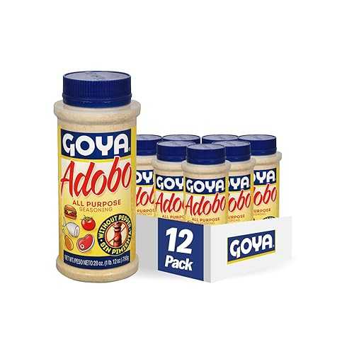 Goya Foods Adobo All Purpose Seasoning without Pepper, 28 Ounce (Pack of 12)画像
