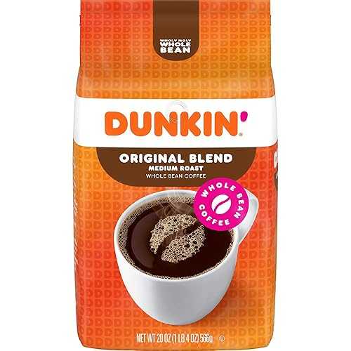 Dunkin' Donuts Dunkin' Original Blend Medium Roast Whole Bean Coffee, 20 Ounce Bag (Pack of 6) 24,587円