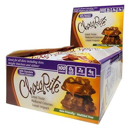 ChocoRite ChocoRite ピーカンクラスター、18オンス ChocoRite ChocoRite Pecan Cluster, 18 Ounce