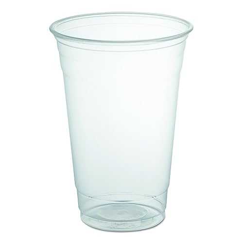 Dart 20PX ポリプロピレンカップ、コールドカップ、20 オンス、クリア、50 個/バッグ、12 バッグ/カートン Dart 20PX Polypropylene Cups, Cold Cups, 20 oz, Clear, 50/Bag, 12 Bags/Carton