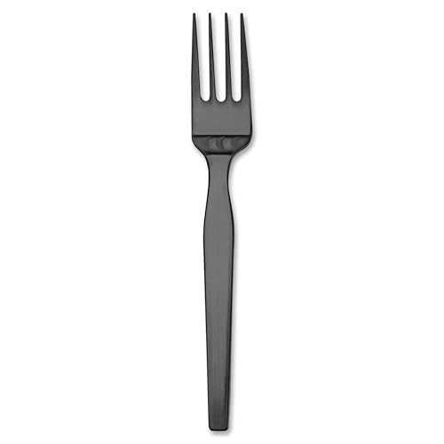 Dixie SSF51 SmartStock Plastic Cutlery Refill, Forks, Black, 40 Per Pack (Case of 24 Packs)