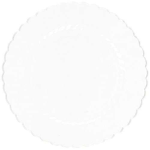 WNA Classicware 硬質プラスチック ラウンド プレート、7.5 インチ、ラージ、クリア (180 枚) WNA Classicware Rigid Plastic Round Plate, 7.5-Inch, Large, Clear(180-Count)|Glomarket