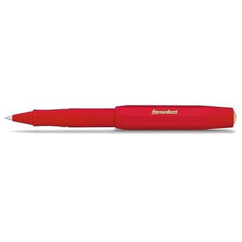 Kaweco CLASSIC SPORT Rollerball Red I Gel/Ballpoint Pen Including 0.7 粍 Refill I インチ Classic Design with Ceramic Ball 13.5 糎