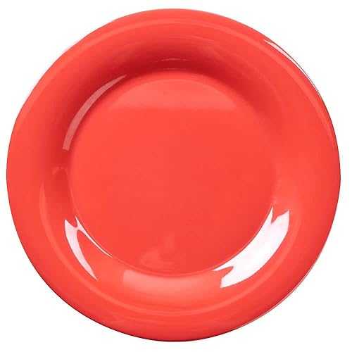 Yanco MS-010RD Mile Stone Wide Rim Round Plate, 10.5\\\
