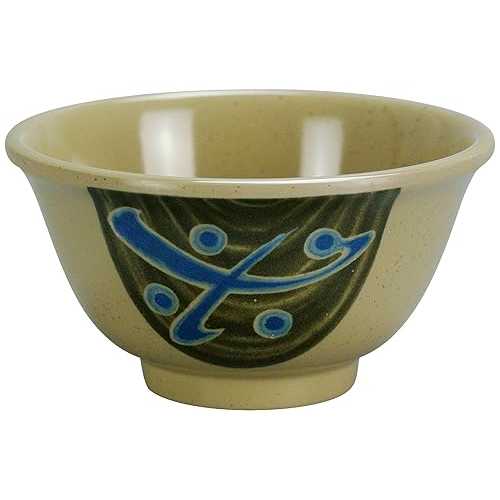 Yanco JP-3009 Japanese Small Bowl, 5 薬局衡オンス Capacity, 1.75\