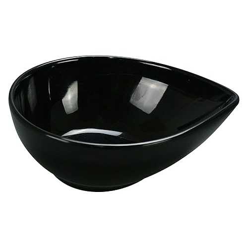 Yanco RM-708BK Rome Water Drop Shape Bowl, 26 oz Capacity, 8\
