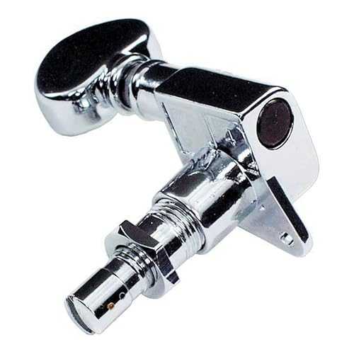 Grover 406C6 Rotomatic Mini 6 インライン セルフ ロック マシン ヘッド、クローム Grover 406C6 Rotomatic Mini 6 in Line Self Locking Machine Heads, Chrome