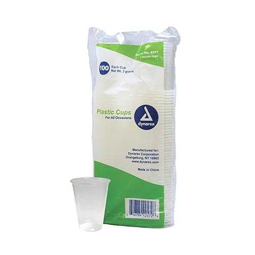 Dynarex 4257 Drinking Cup, 7 oz, Pack of 2500