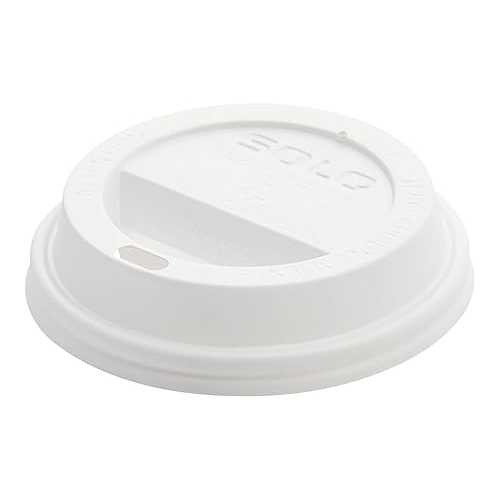 ArtNap SOLO Lid Hot Cups 8 oz Lids White 100 Count TL38R2|Glomarket