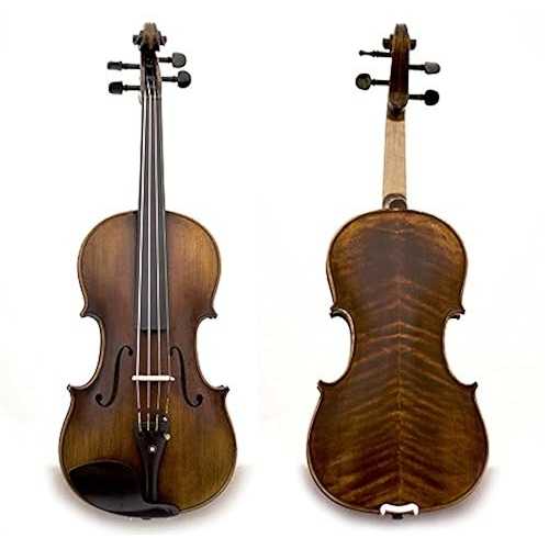 Sky 4/4 Size Hand-made 4/4 Full Size Satin Acoustic Violin Antique Style