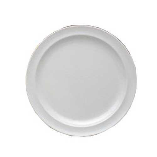 Yanco NS-106W Nessico ラウンドプレート、直径 6.5 インチ、メラミン、ホワイトカラー、48 個パック Yanco NS-106W Nessico Round Plate, 6.5\